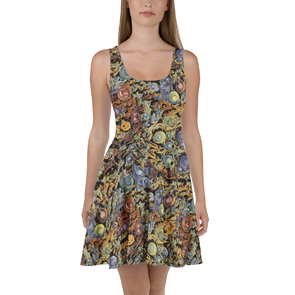 Mineral Maelstrom on Skater Dress — Front