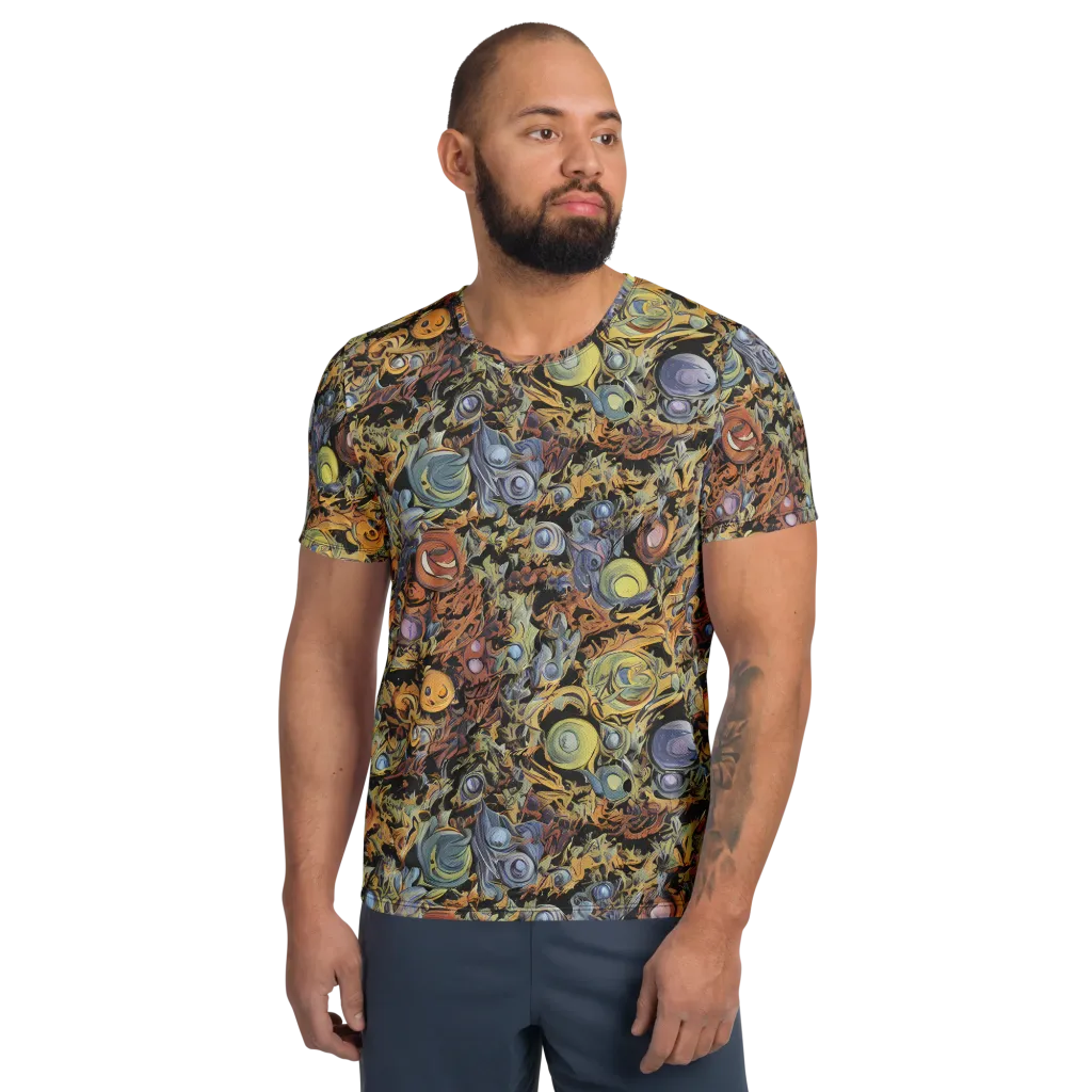 Mineral Maelstrom on Men's Athletic T-Shirt — Front