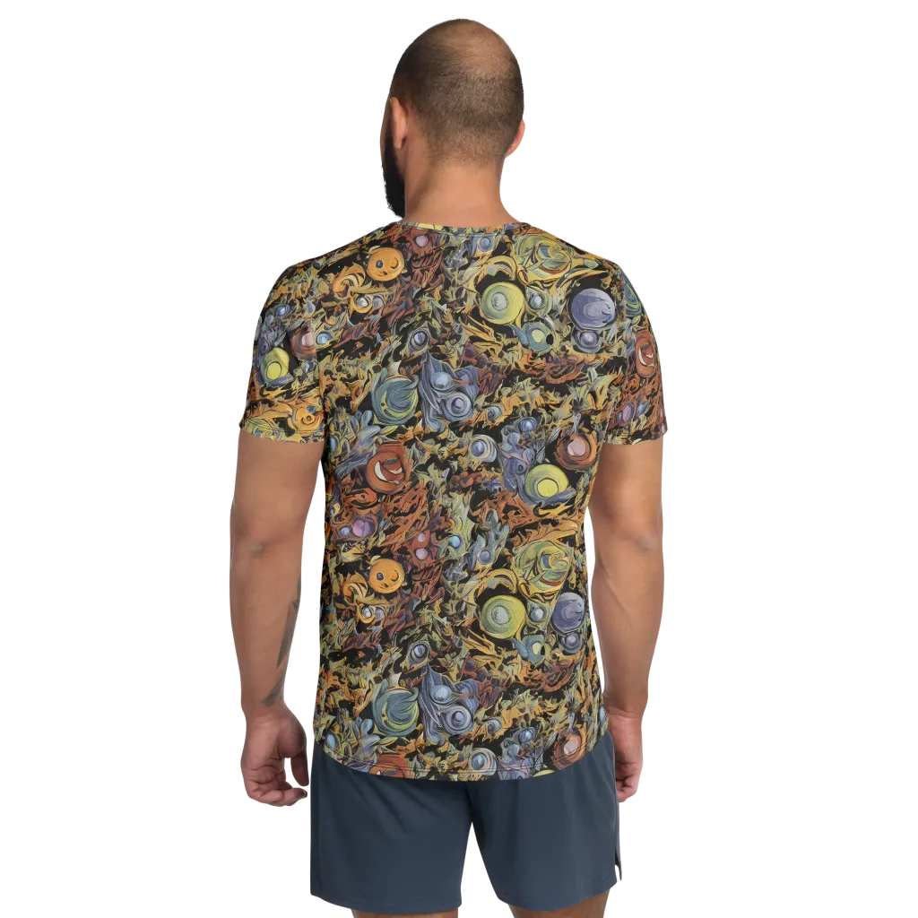 Mineral Maelstrom on Men's Athletic T-Shirt — Back