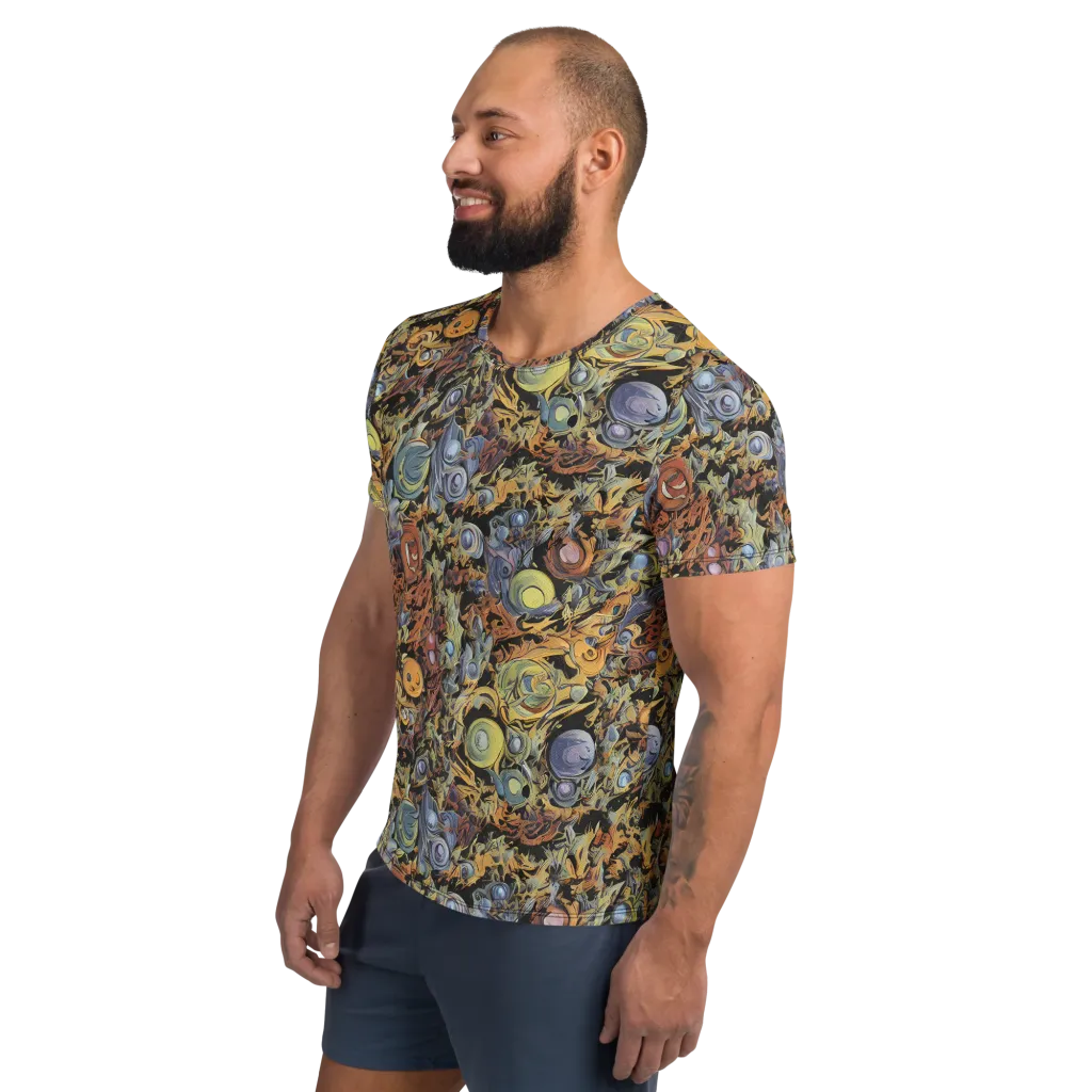 Mineral Maelstrom on Men's Athletic T-Shirt — Left