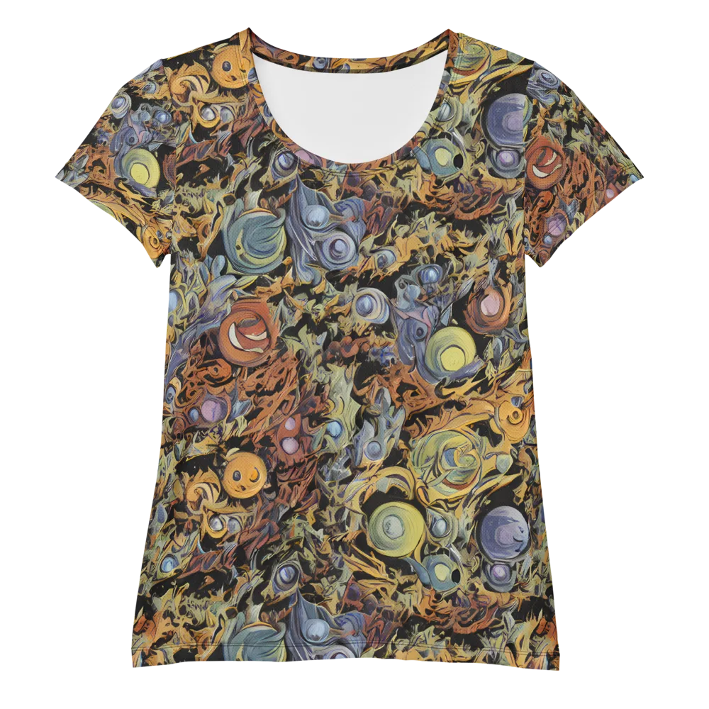 Mineral Maelstrom on Women's Athletic T-Shirt — Front
