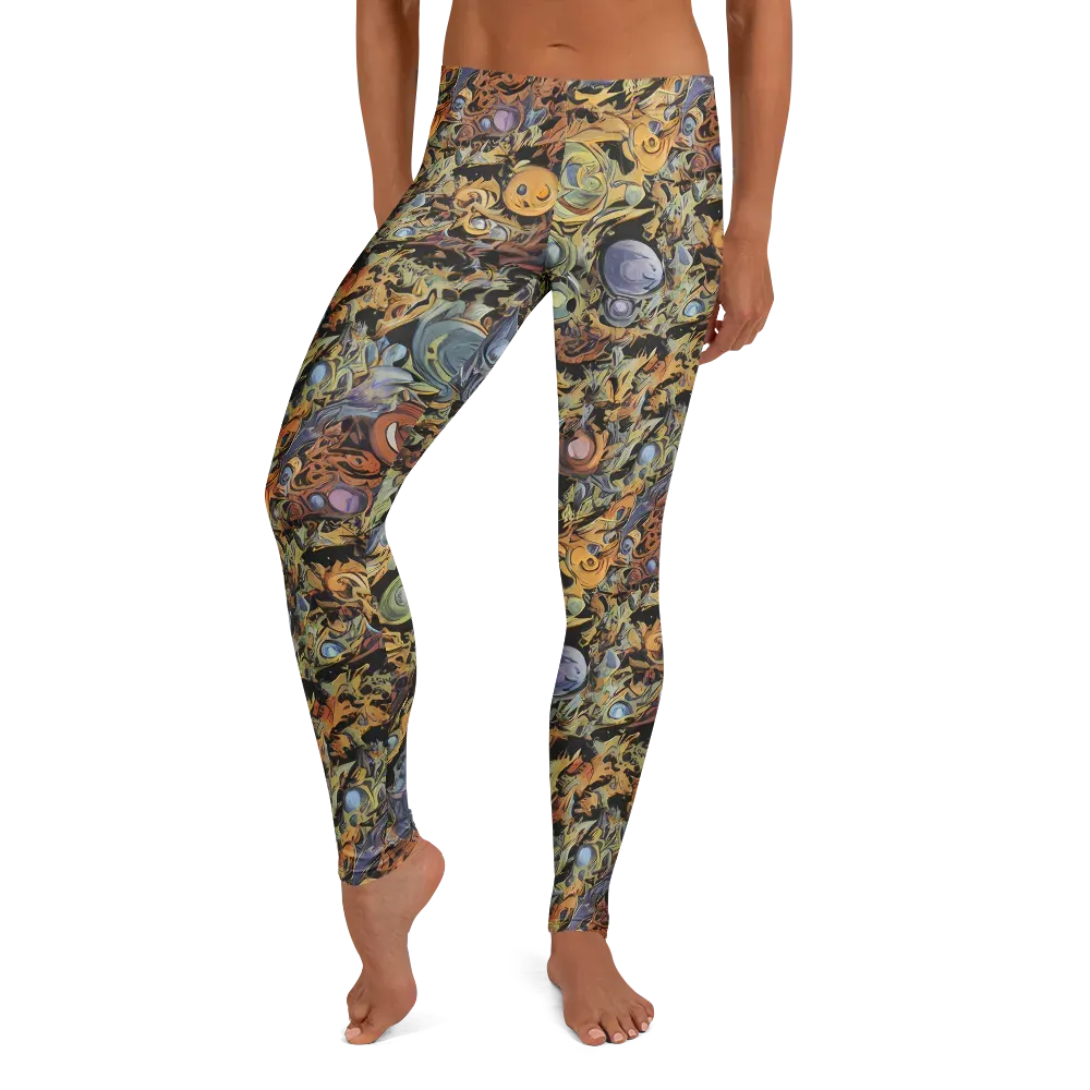 Mineral Maelstrom on Leggings — Front