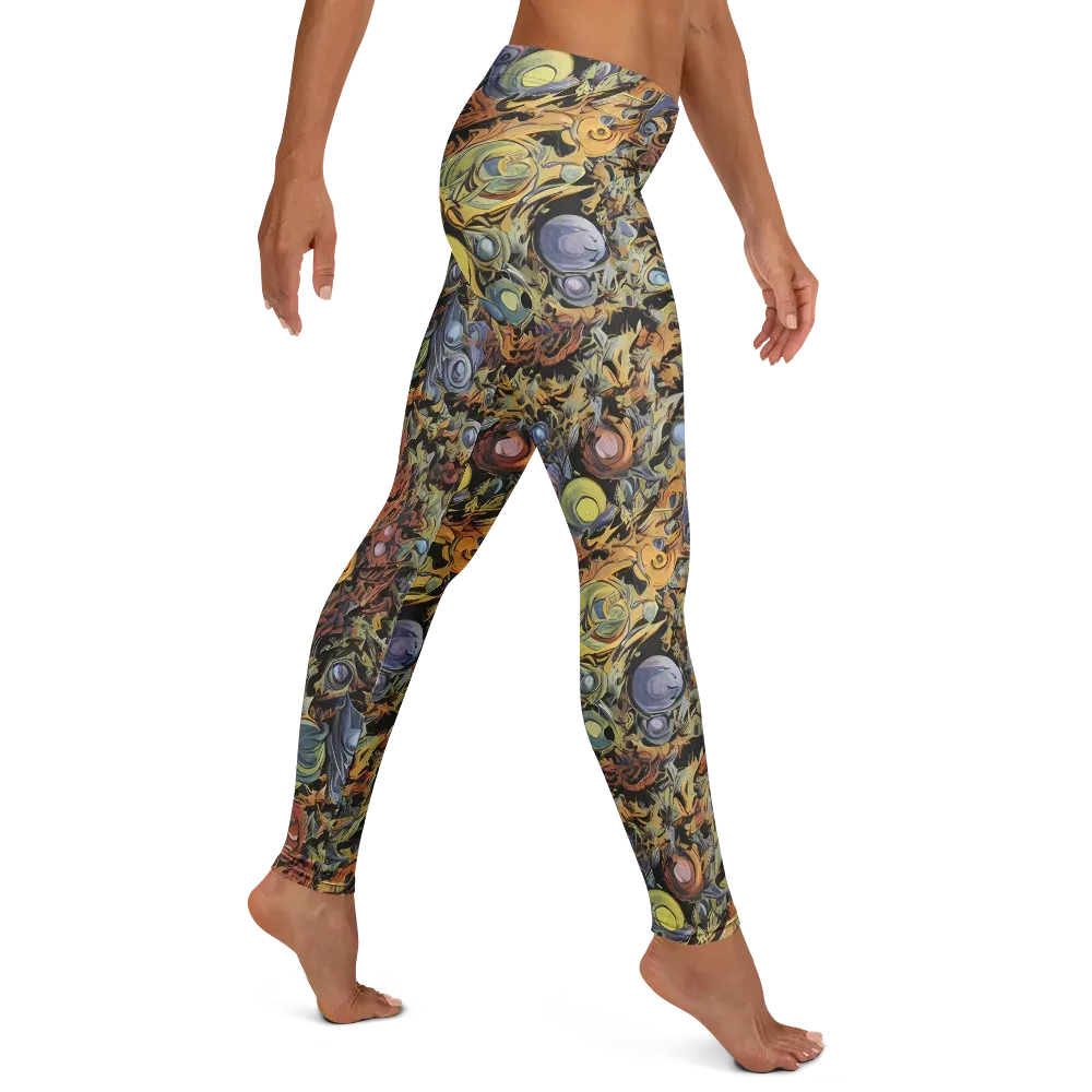 Mineral Maelstrom on Leggings — Right