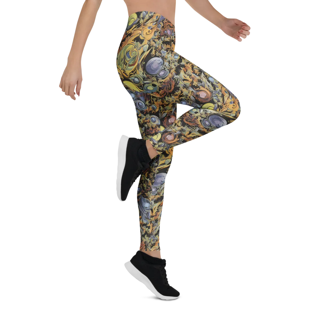 Mineral Maelstrom on Leggings — Right
