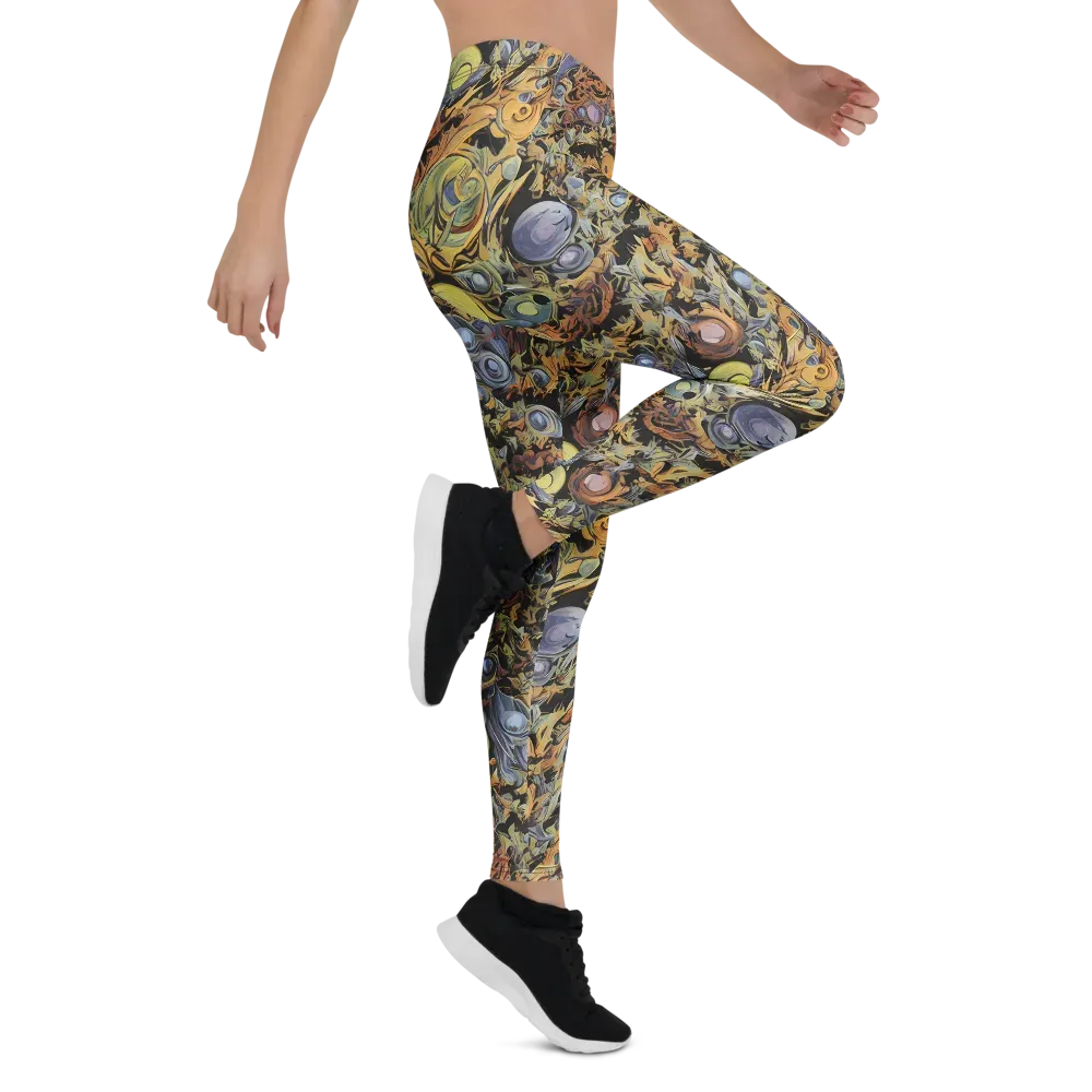 Mineral Maelstrom on Leggings — Right