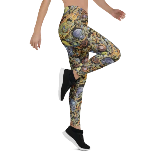 Mineral Maelstrom on a Leggings