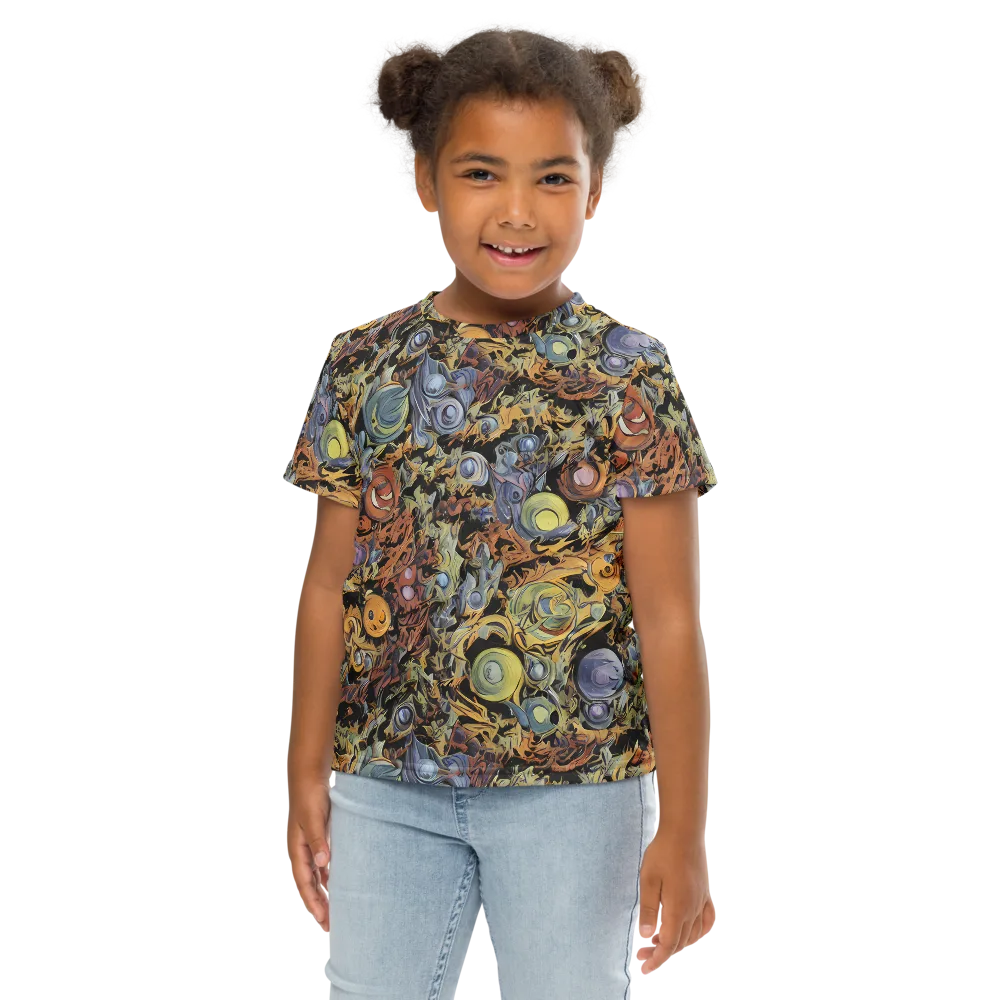 Mineral Maelstrom on Kids Crew Neck T-Shirt — Front