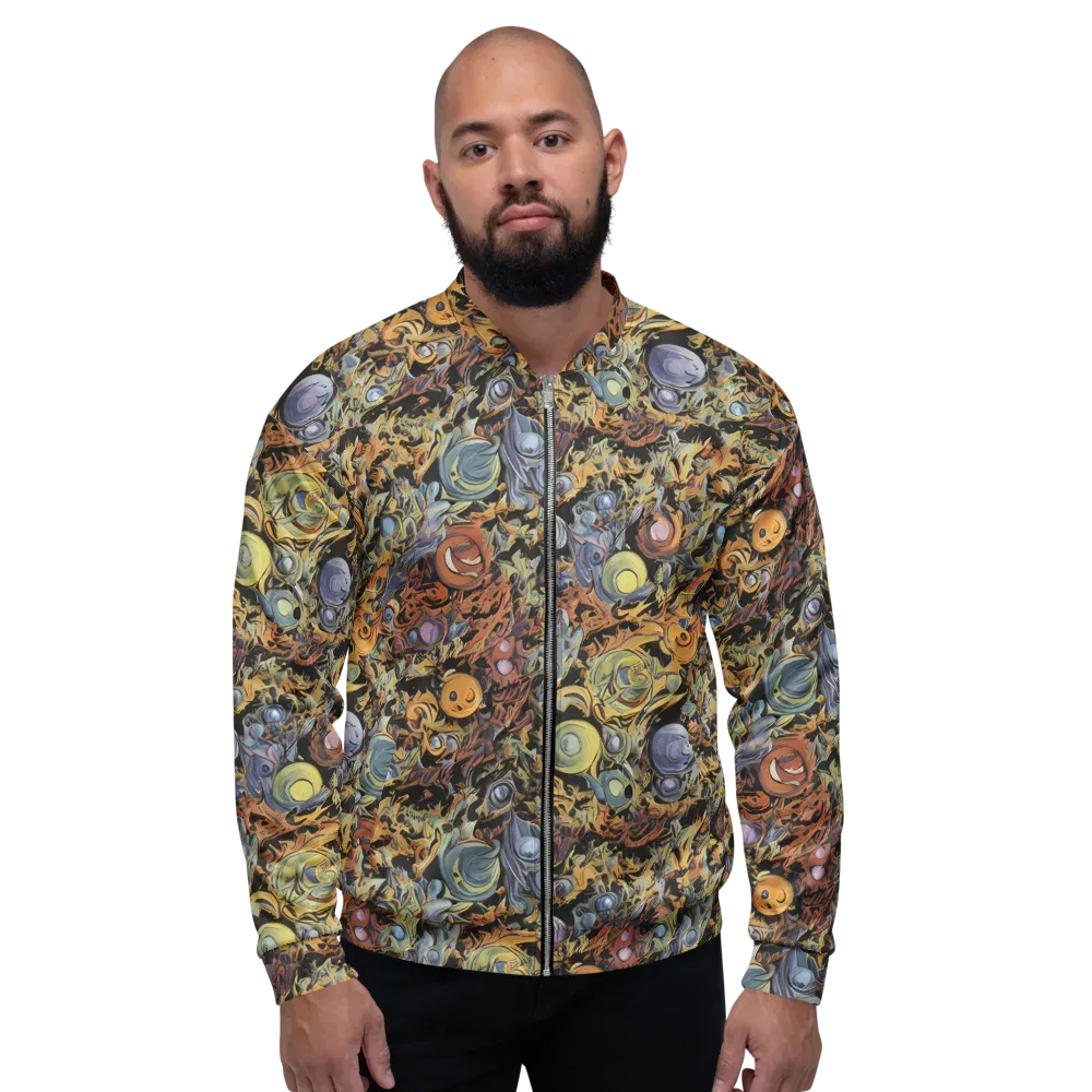 Mineral Maelstrom on Bomber Jacket — Front