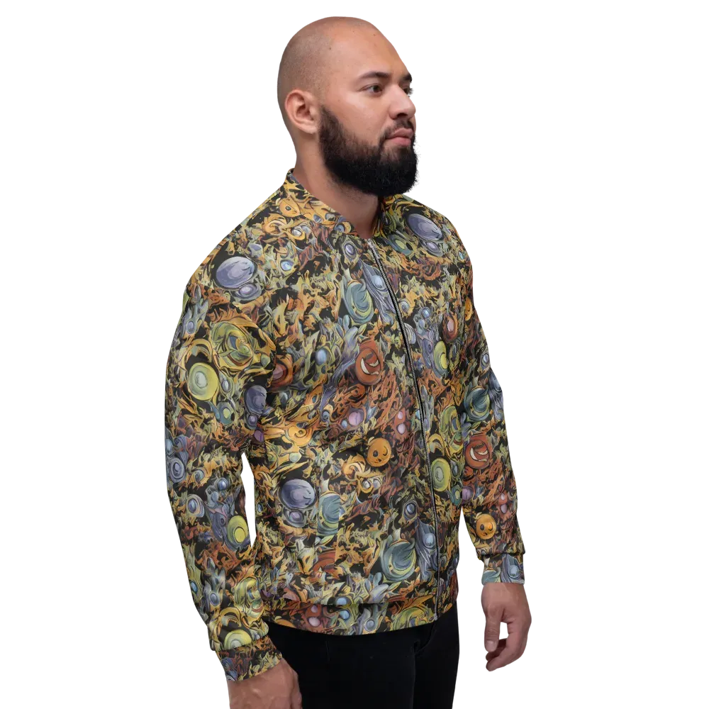 Mineral Maelstrom on Bomber Jacket — Right