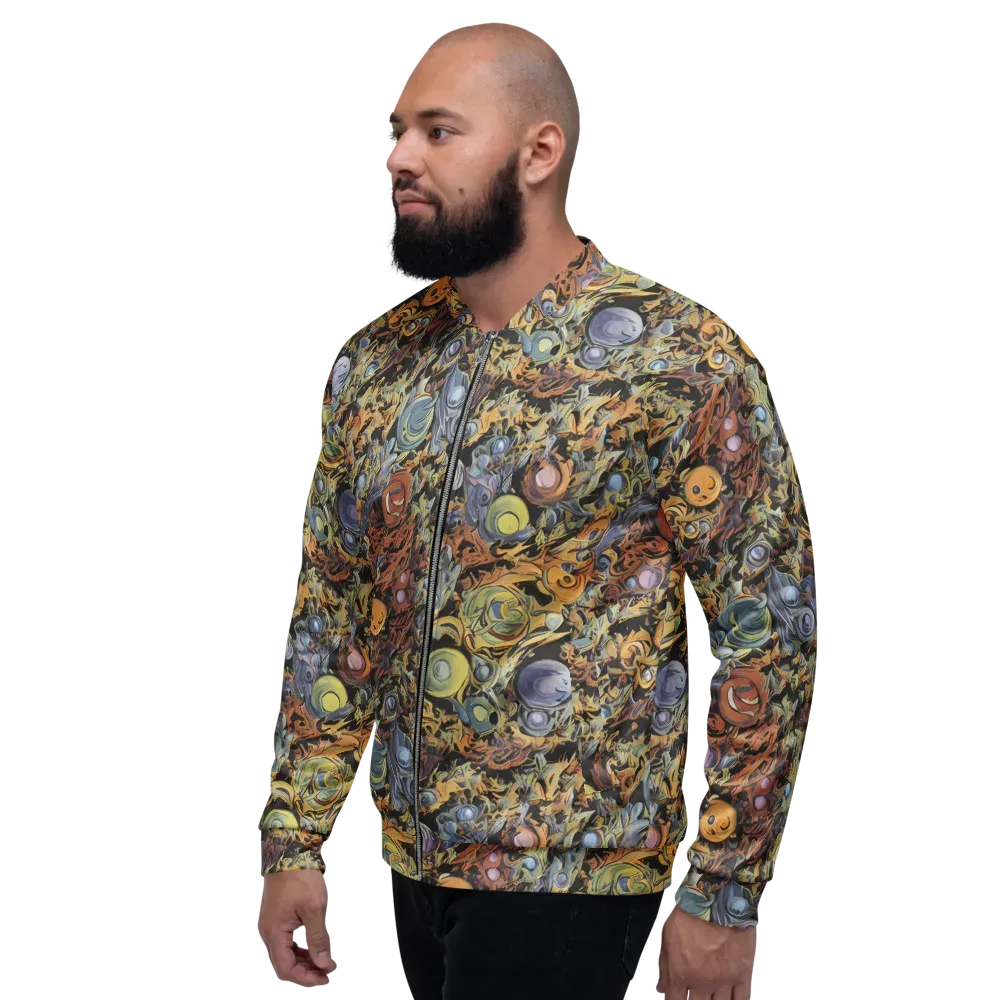 Mineral Maelstrom on Bomber Jacket — Left
