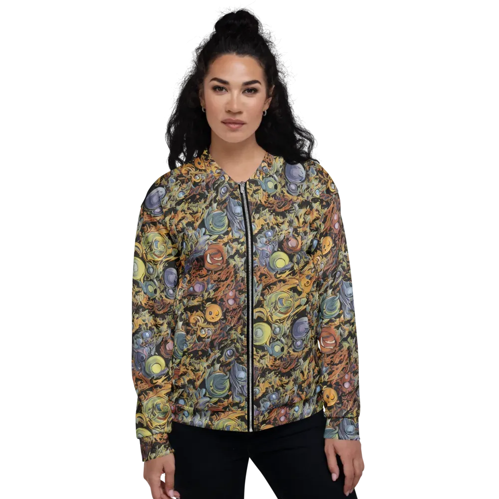 Mineral Maelstrom on Bomber Jacket — Front