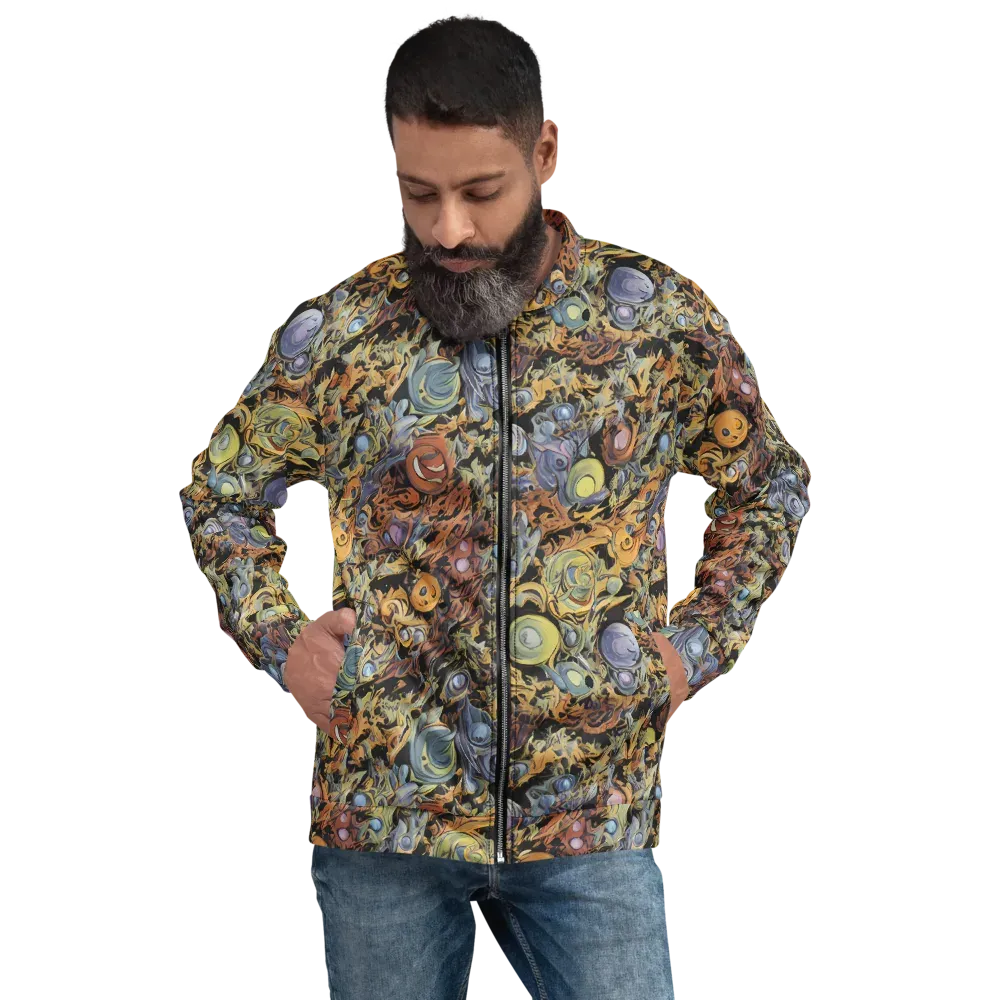 Mineral Maelstrom on Bomber Jacket — Front
