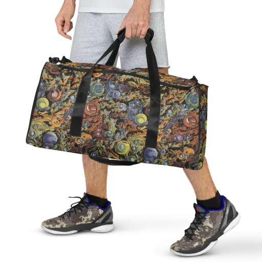Mineral Maelstrom on a Duffle Bag