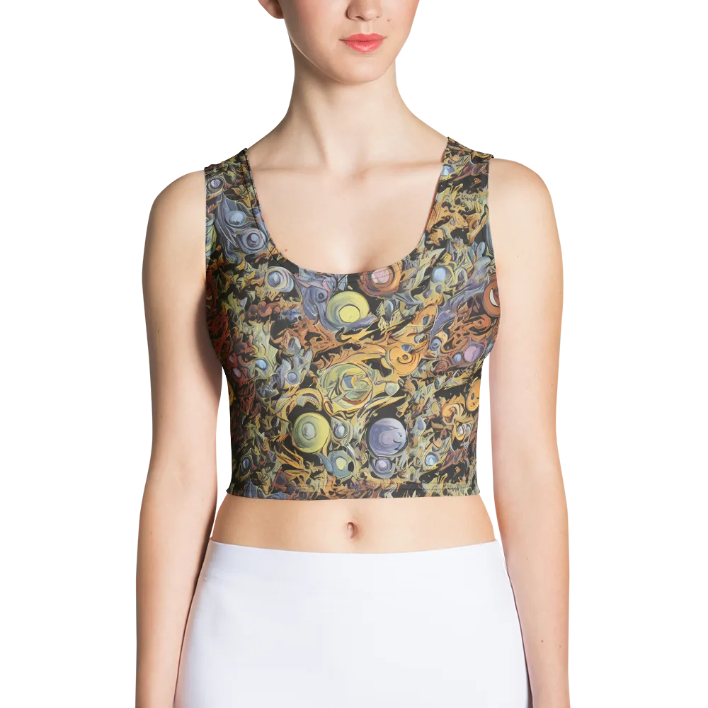 Mineral Maelstrom on Crop Top — Front
