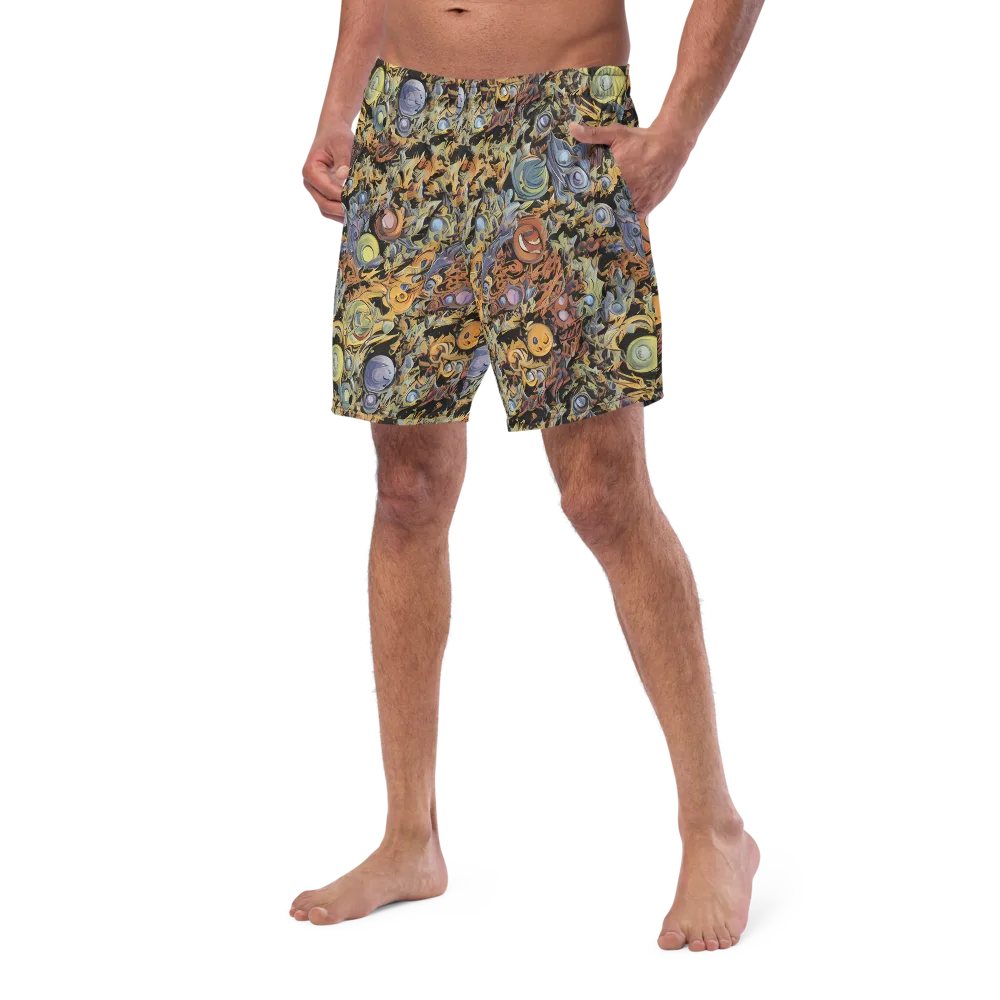 Mineral Maelstrom on Swim Trunks — Left Front