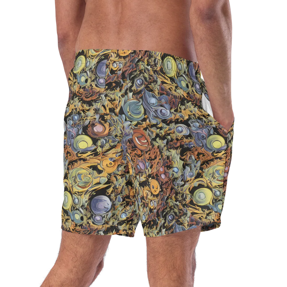 Mineral Maelstrom on Swim Trunks — Right Back
