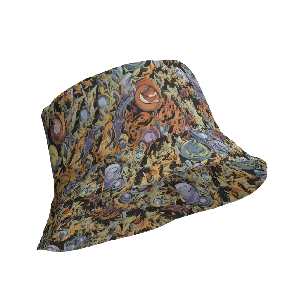 Mineral Maelstrom on Reversible Bucket Hat — Product details Outside
