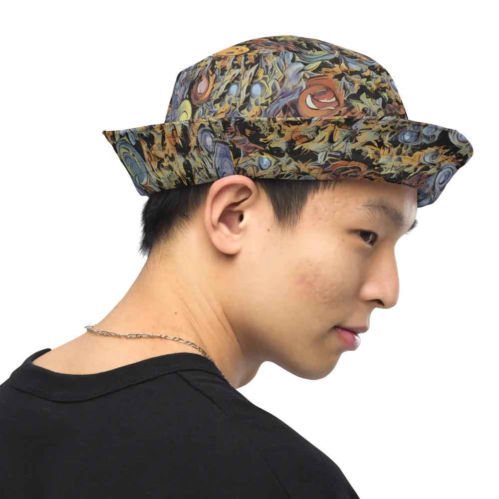 Mineral Maelstrom on Reversible Bucket Hat — Right Outside