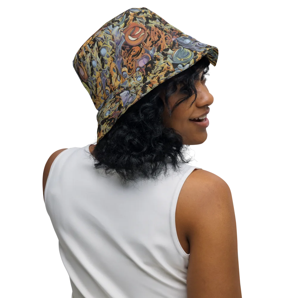 Mineral Maelstrom on Reversible Bucket Hat — Right Outside