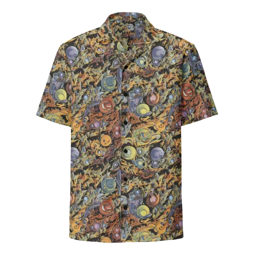Mineral Maelstrom on a Button Shirt