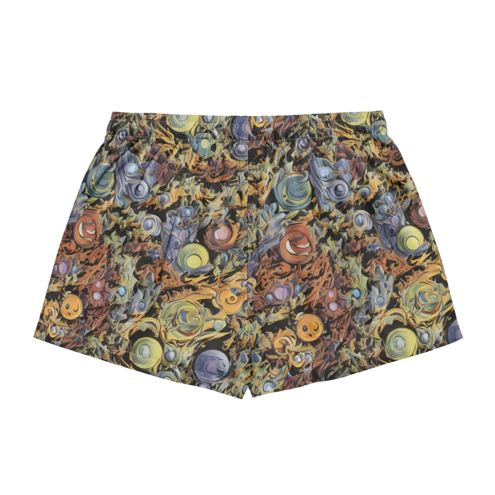 Mineral Maelstrom on Women's Pajama Shorts — Back