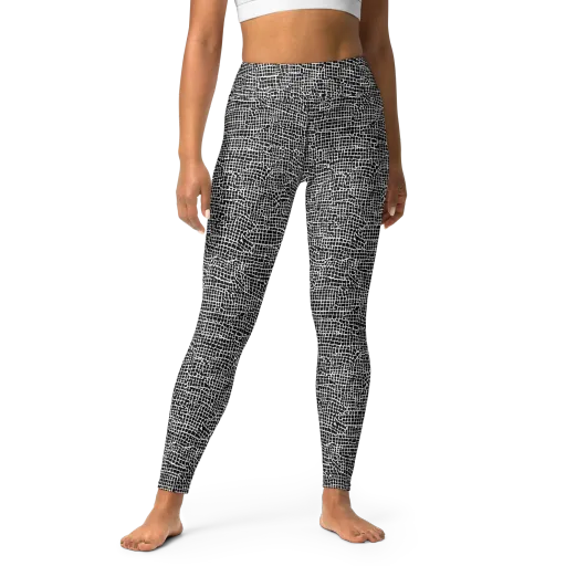 Gridstorm on a Yoga Leggings