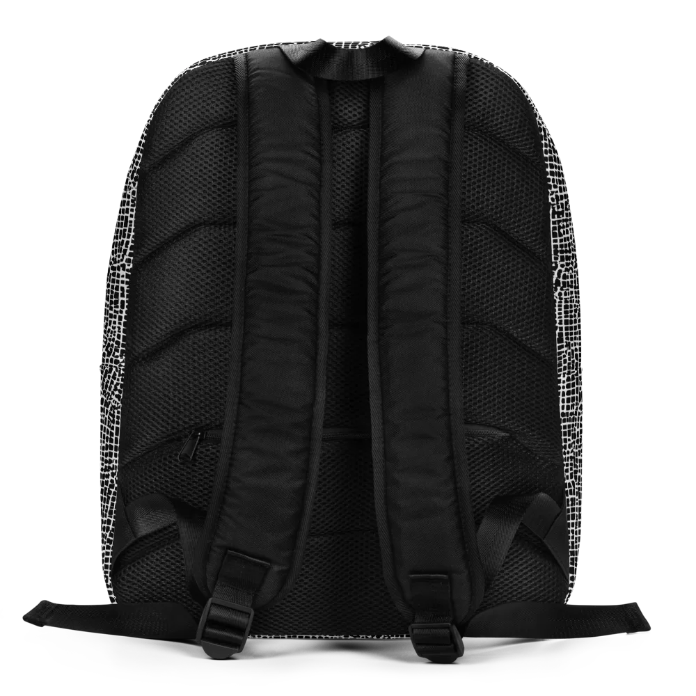 Gridstorm on Minimalist Backpack — Back