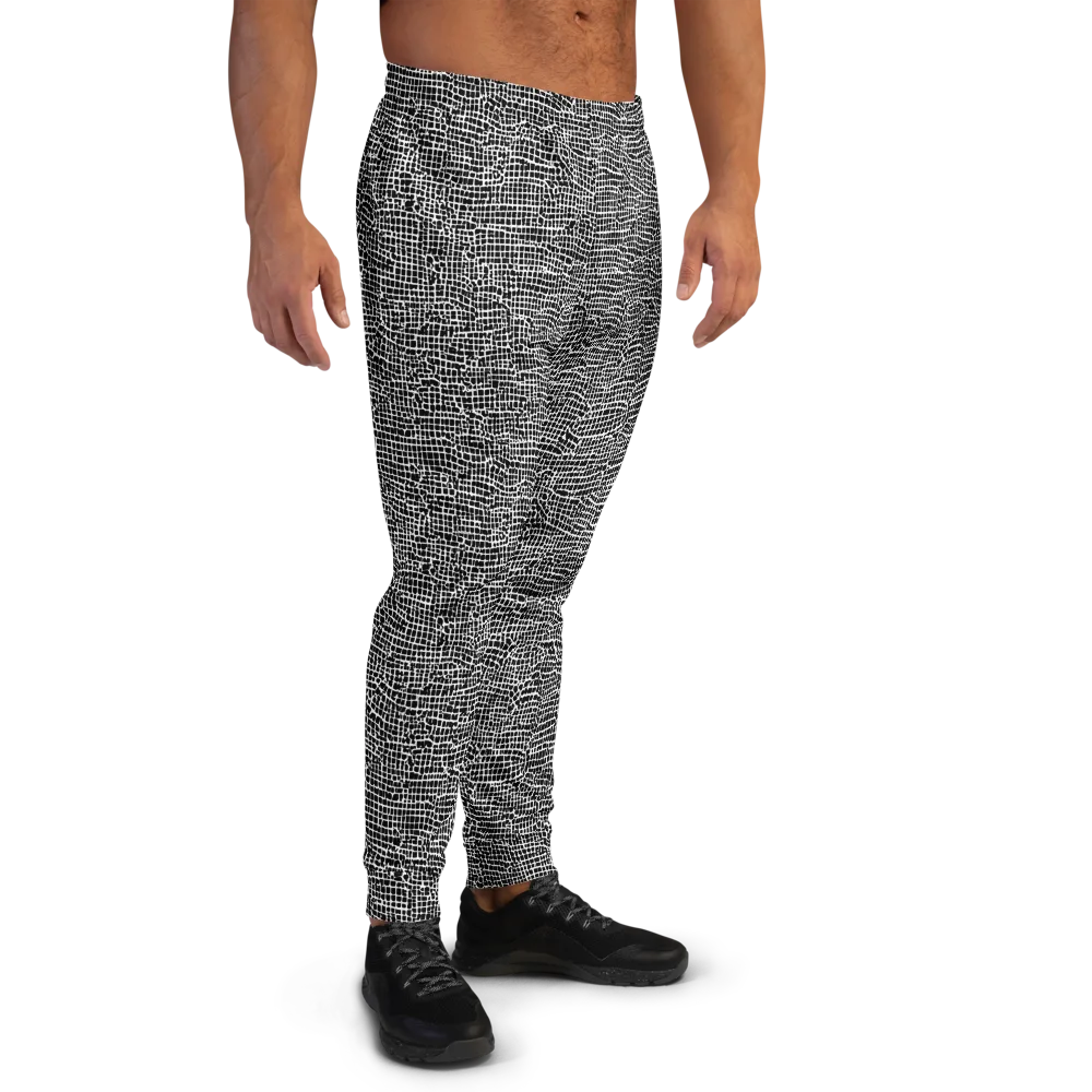 Gridstorm on Men's Joggers — Right
