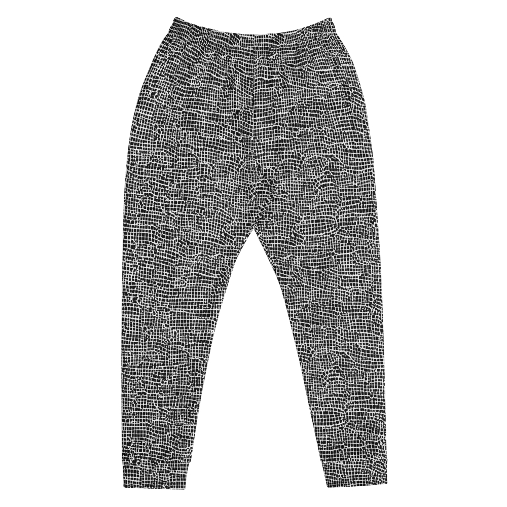 Gridstorm on Men's Joggers — Front