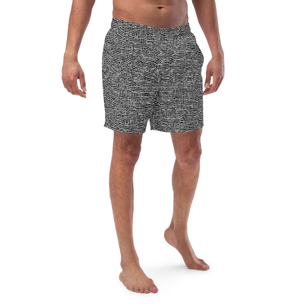 Gridstorm on Swim Trunks — Front