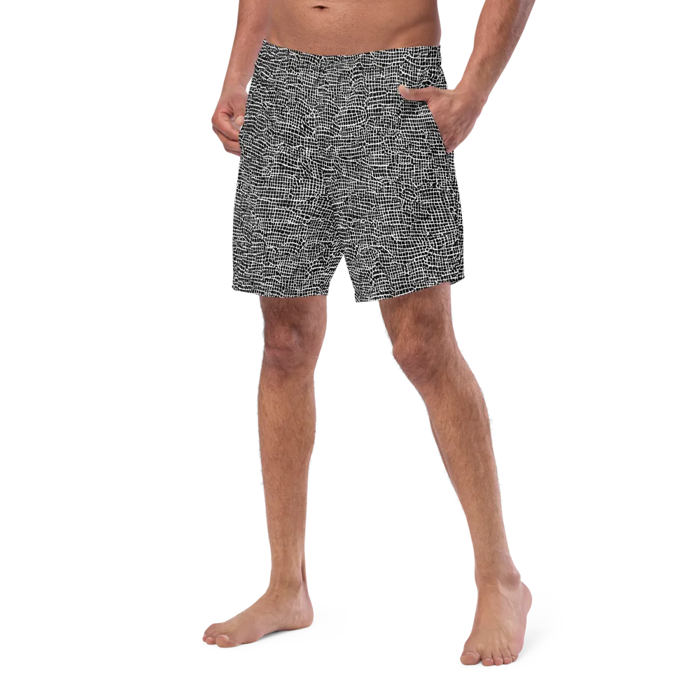Gridstorm on Swim Trunks — Left Front
