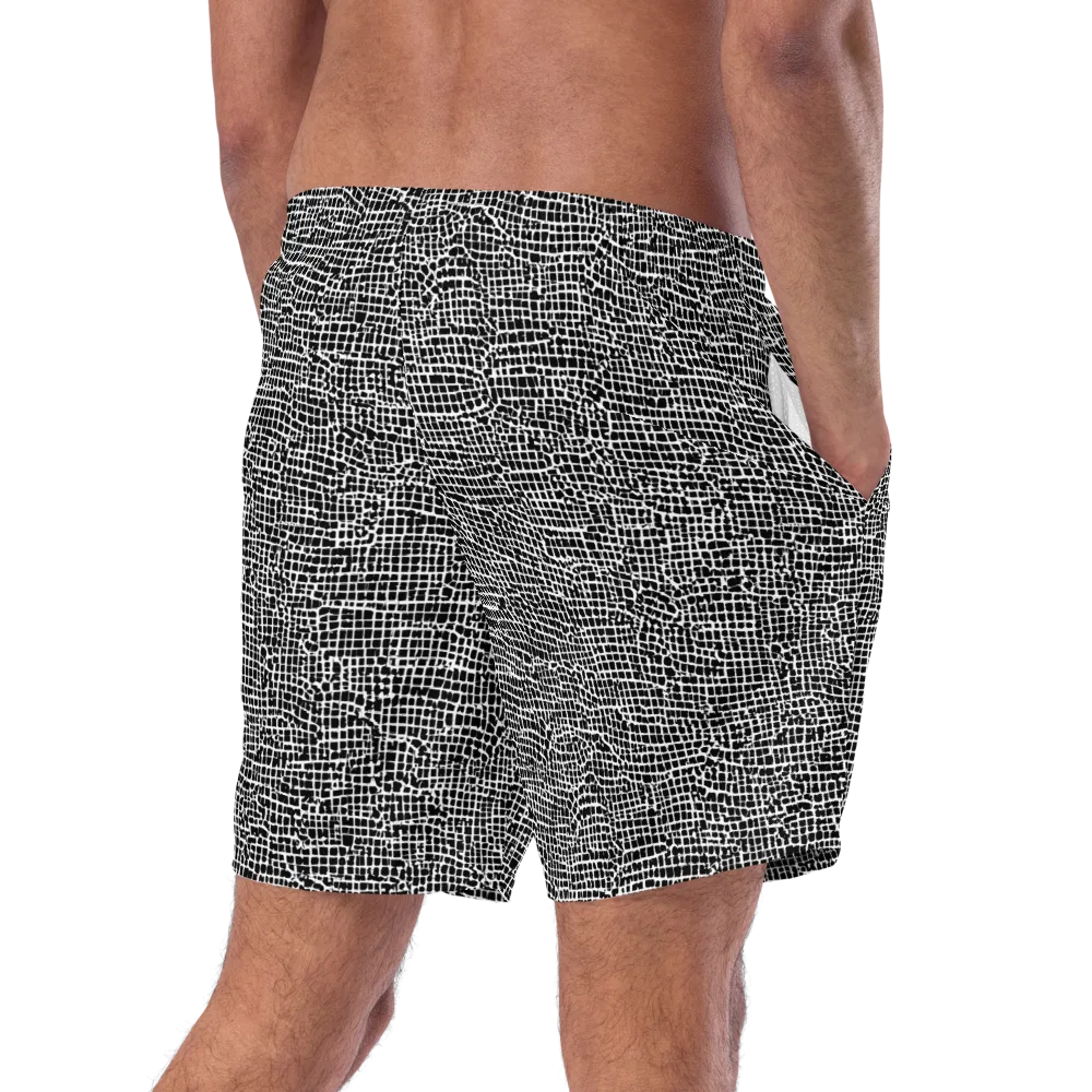 Gridstorm on Swim Trunks — Right Back