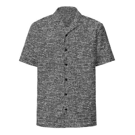 Gridstorm on a Button Shirt