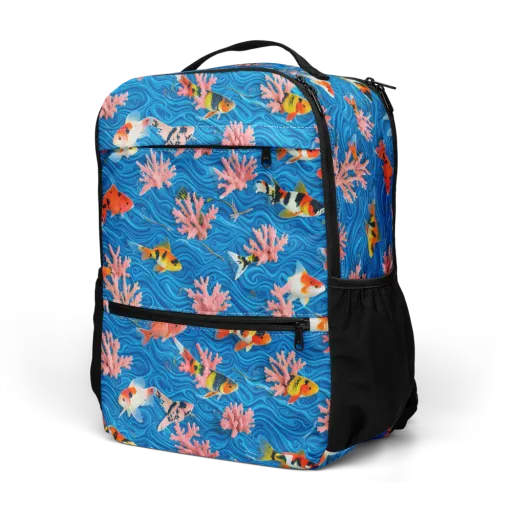 Neon Reef on a Utility Backpack
