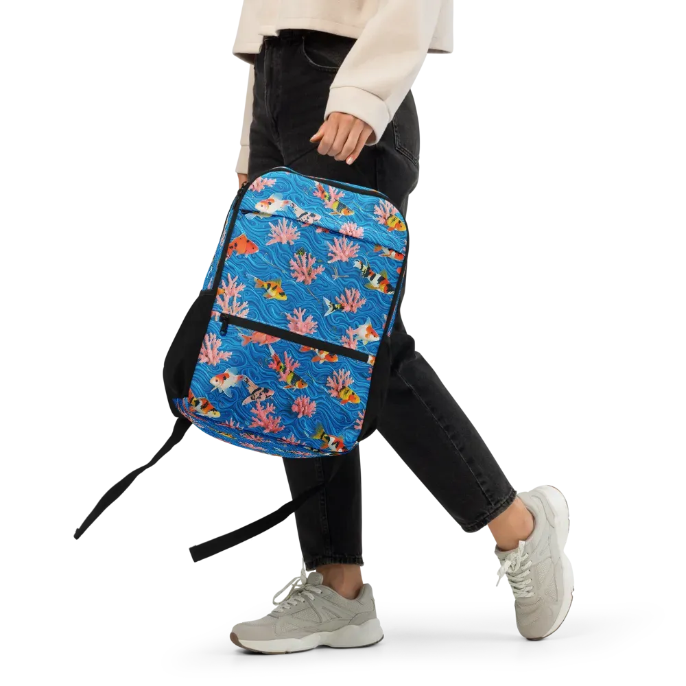 Neon Reef on Utility Backpack — Front