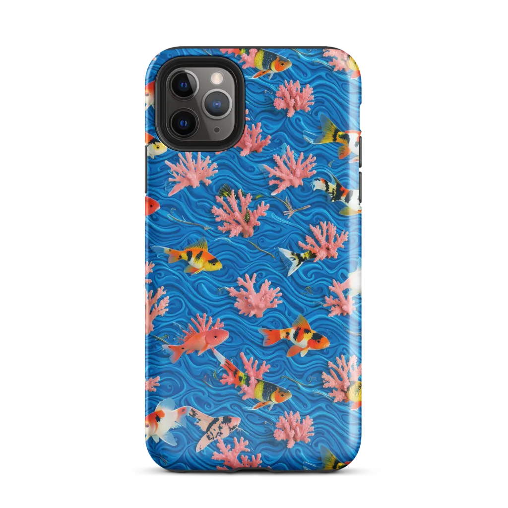 Neon Reef on Tough Case for iPhone® — Front