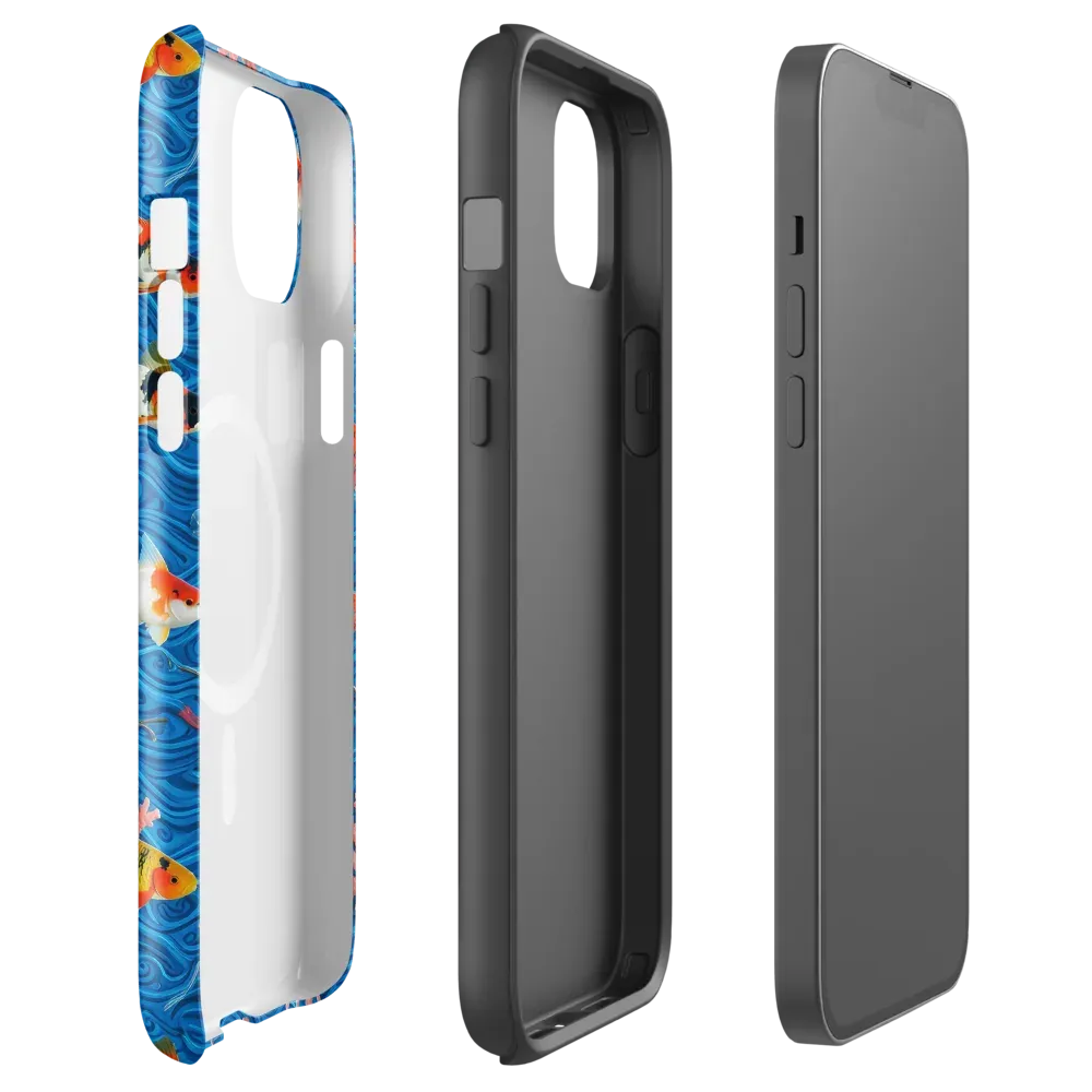 Neon Reef on MagSafe Tough Case for iPhone® — Front