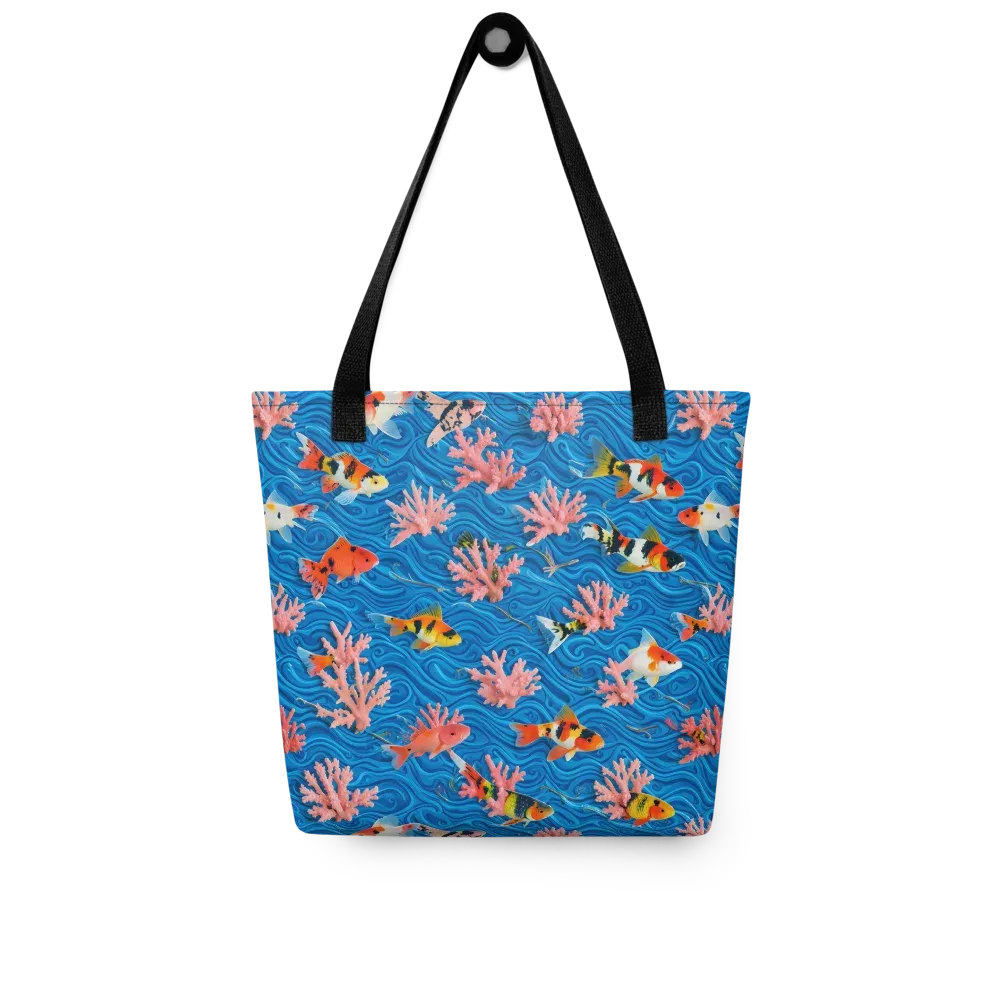 Neon Reef on Tote Bag — Front