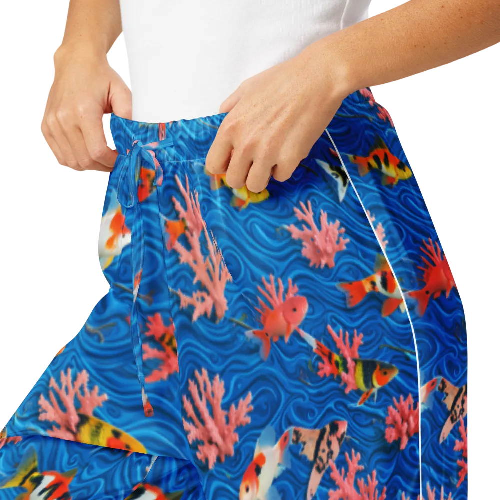 Neon Reef on Women's Pajama Pants — Product details