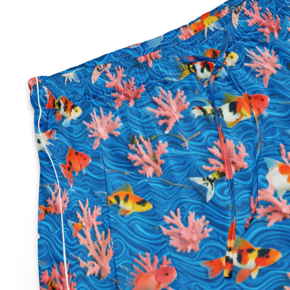 Neon Reef on Women's Pajama Shorts — Product details