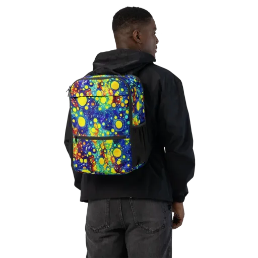 Midnight Bubbles on a Utility Backpack