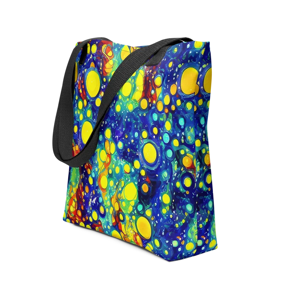 Midnight Bubbles on Tote Bag — Front