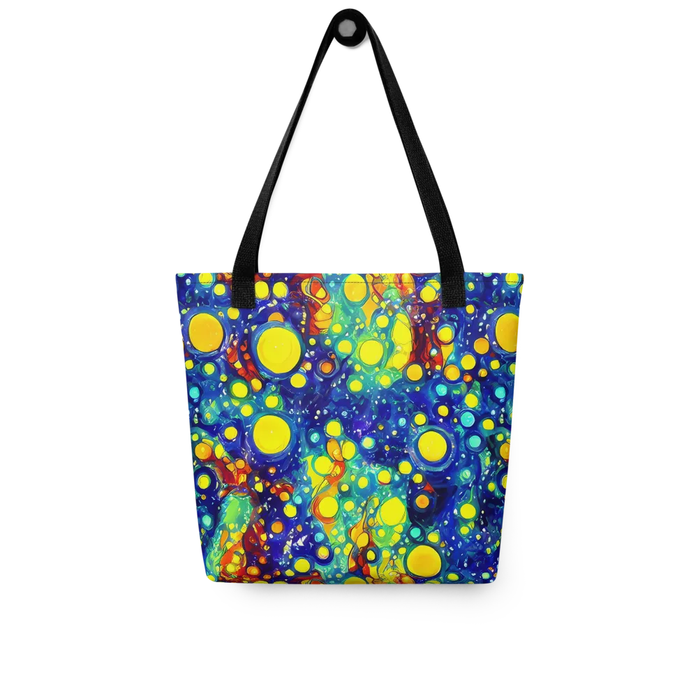 Midnight Bubbles on Tote Bag — Front