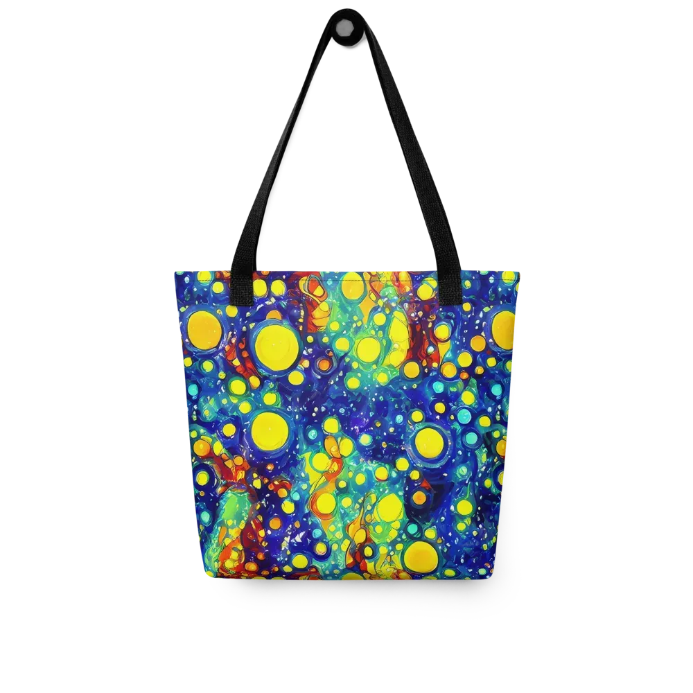 Midnight Bubbles on Tote Bag — Front