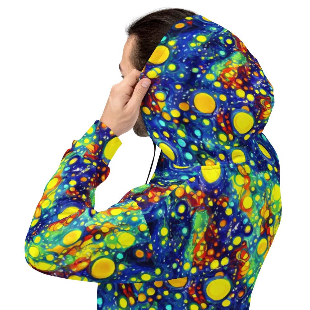 Midnight Bubbles on Hoodie — Back