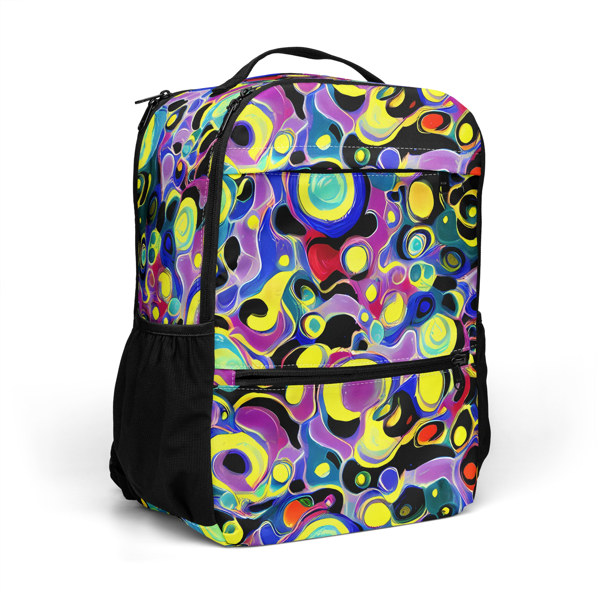 Surreal Current on Utility Backpack — Right Front