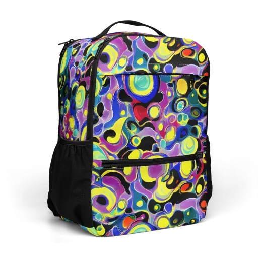 Surreal Current on a Utility Backpack