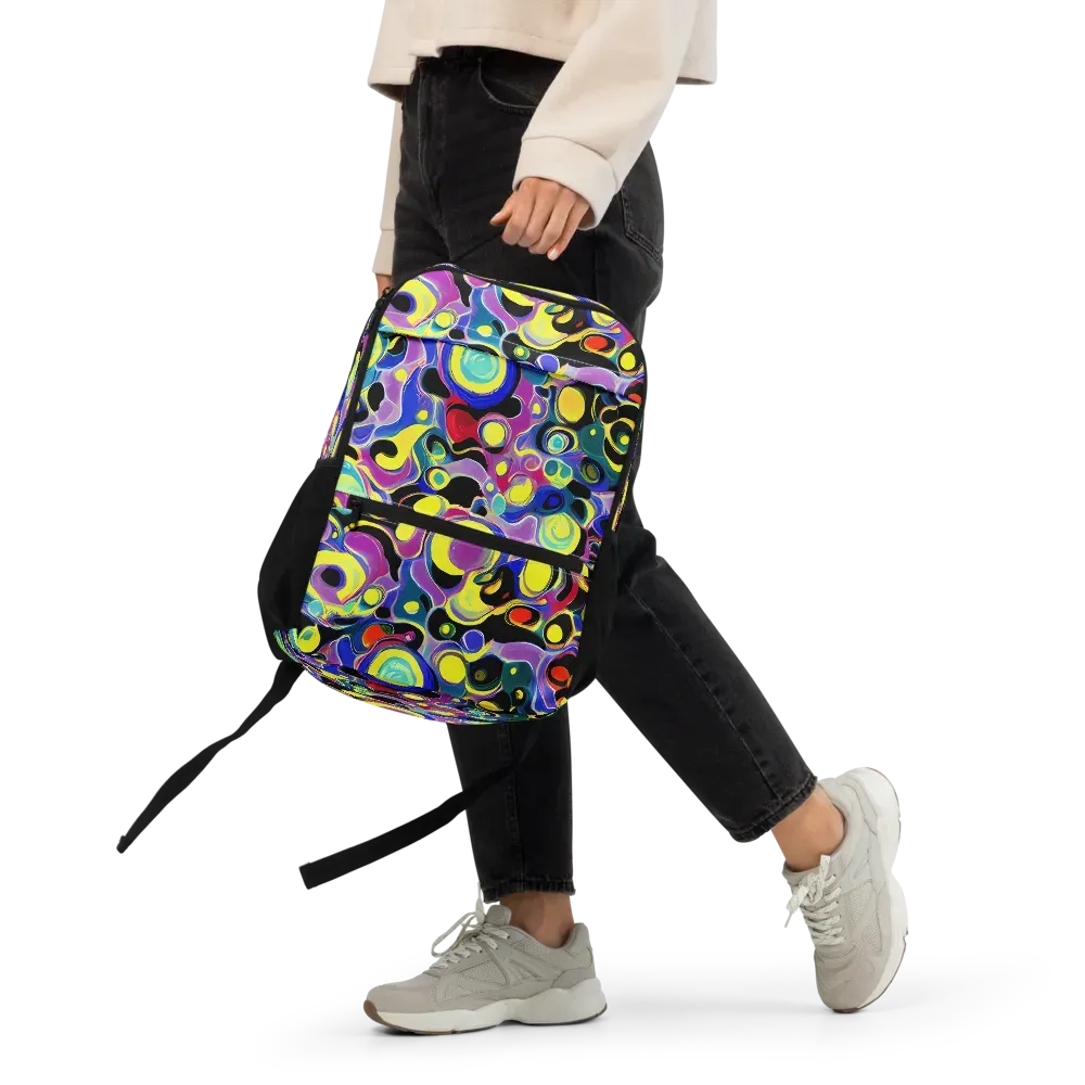 Surreal Current on Utility Backpack — Front