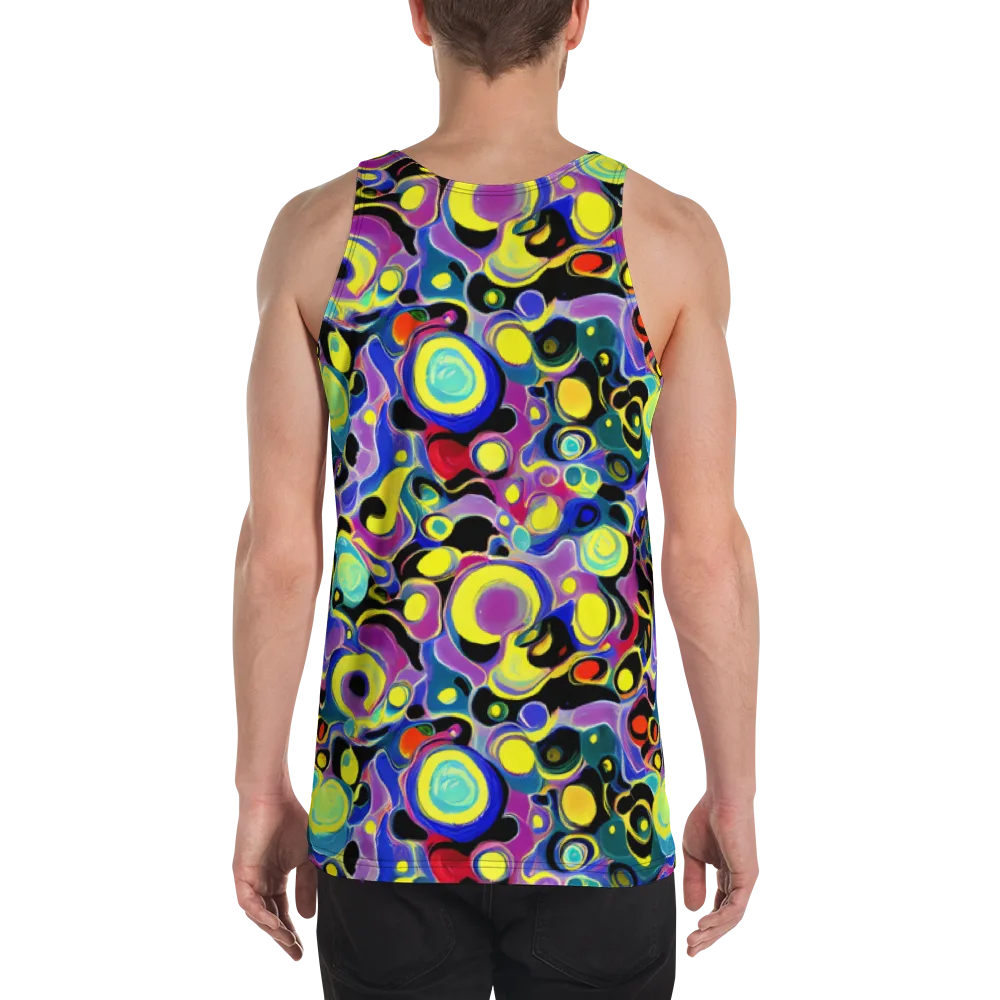 Surreal Current on Men's Tank Top — Back