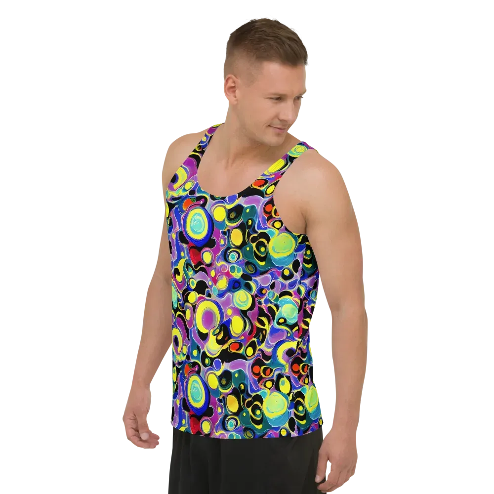 Surreal Current on Men's Tank Top — Left Front